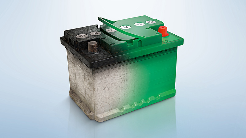 RecycloBYK Autobatterie