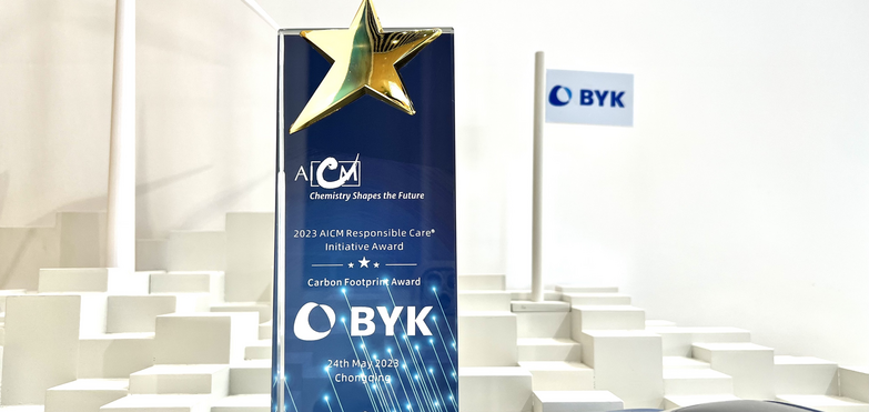 BYK Shanghai receives “Carbon Footprint Award”