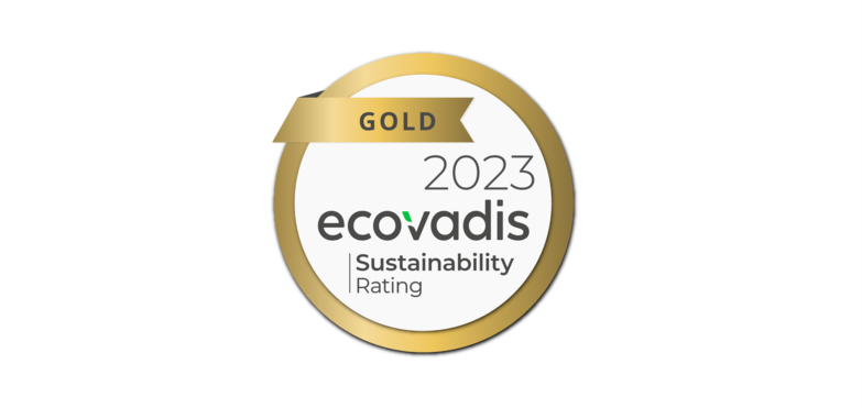 EcoVadis Gold Medaille 