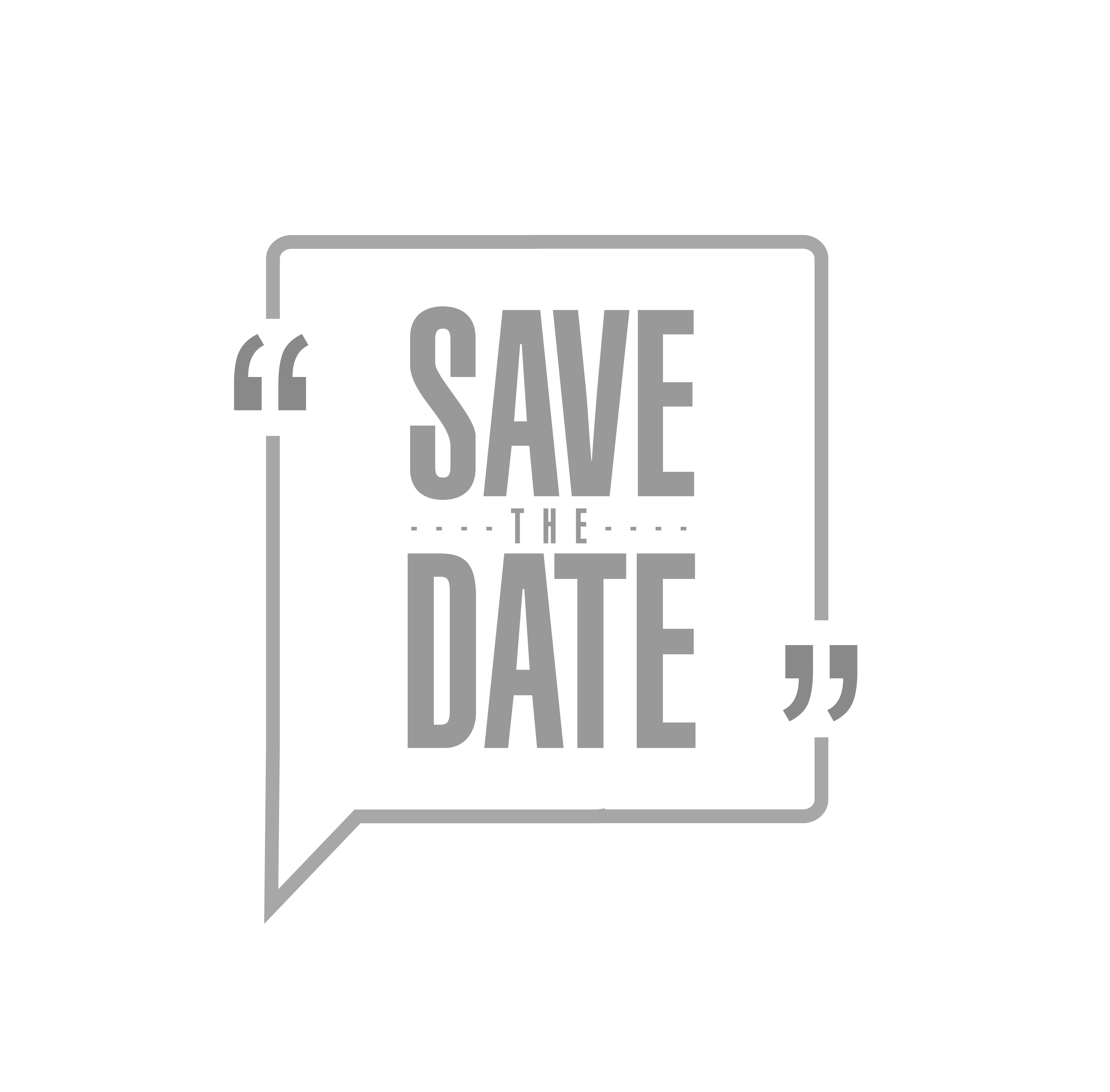 save the date image