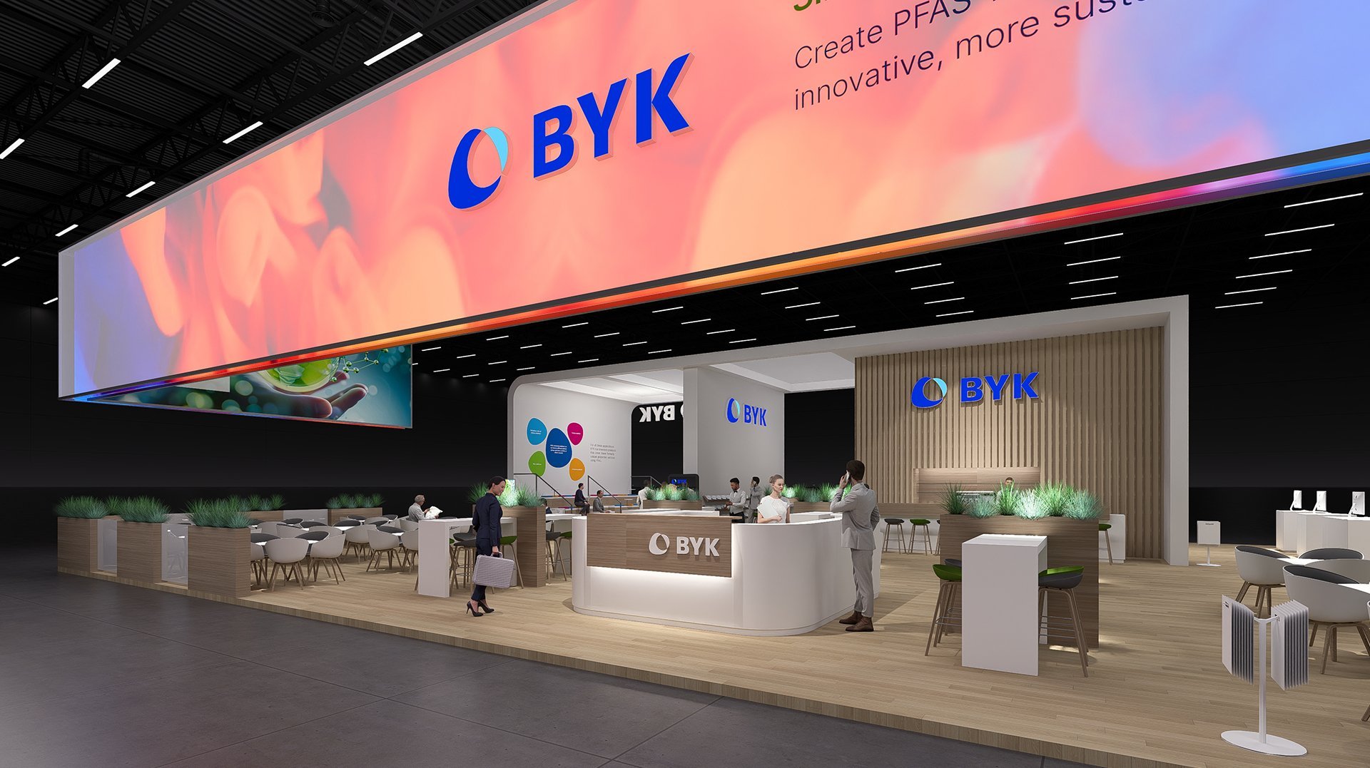 BYK booth at ECS 2023